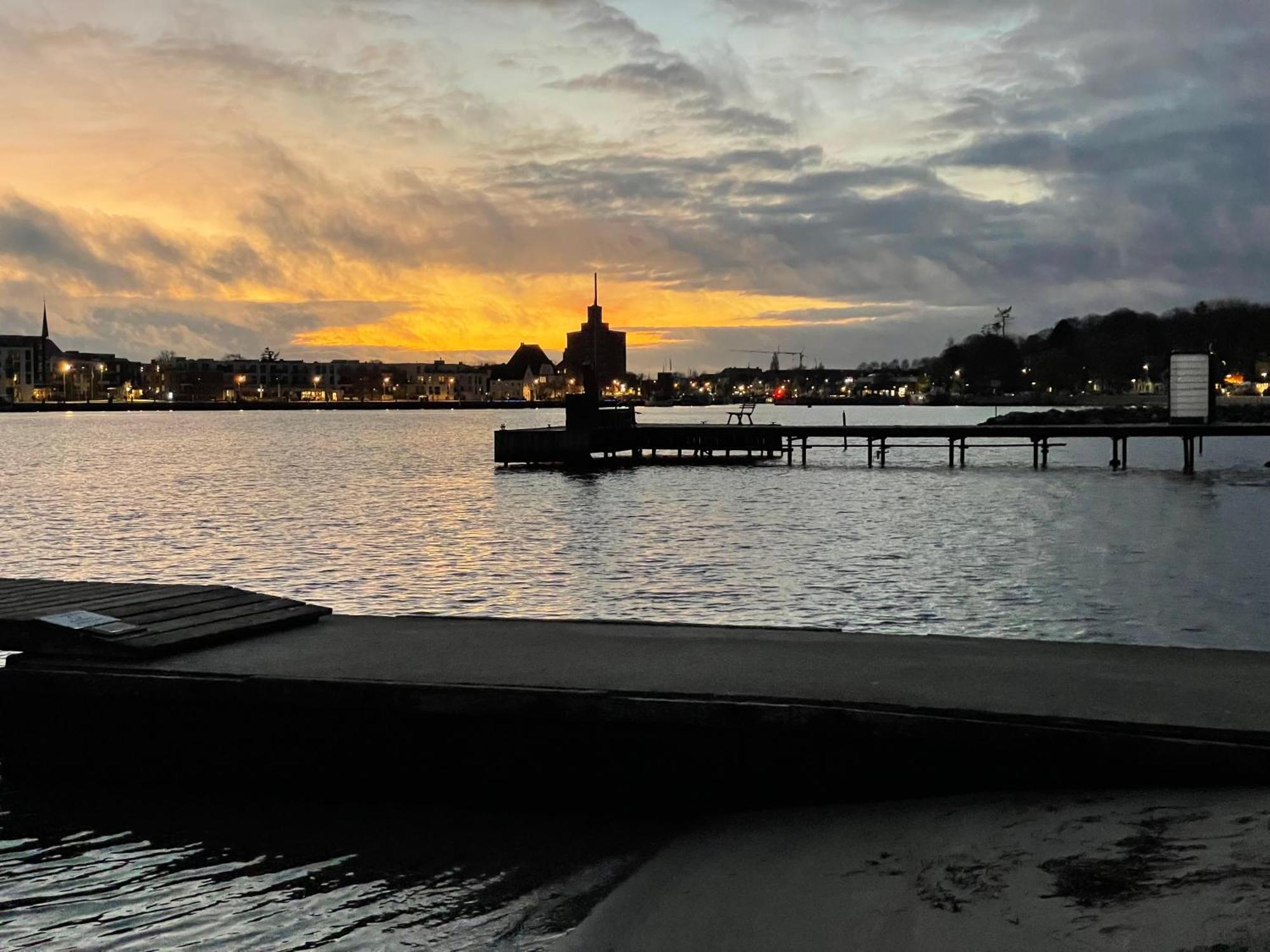 Ferienhaus Nissen-Huette Eckernförde Esterno foto